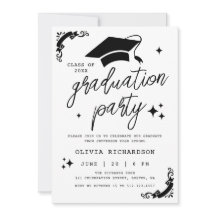 Formatura Personalizada Elegante Roteiro Estrelas 