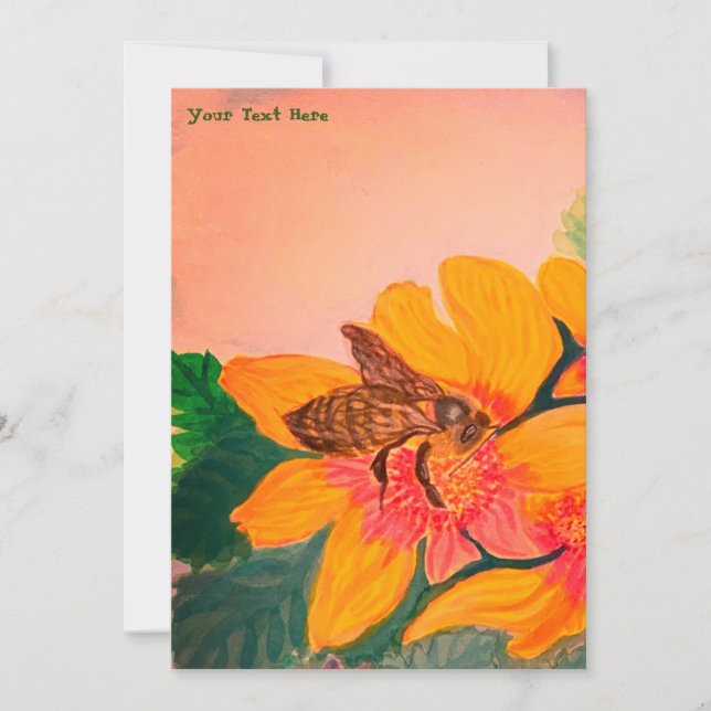 Convite Formiga de Casamento (Frente)