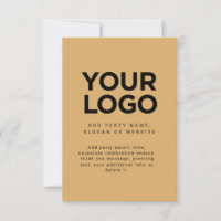 Formulário de logotipo corporativo personalizado