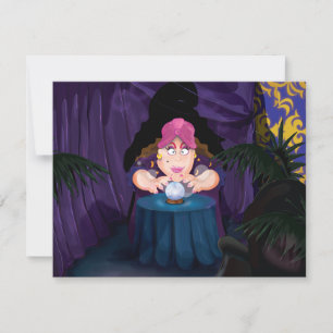 Convite Fortune Teller Tent