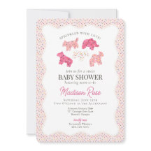 Fosco Animal Cookies Doce Chá de fraldas