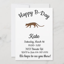 Fossa Feliz Aniversário