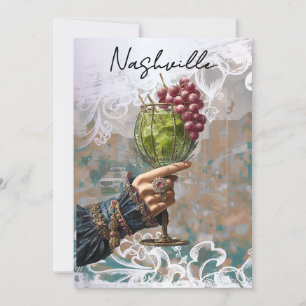 Convite *~* FOTO A101 25 Coquetel Nashville DESPEDIDA DE S