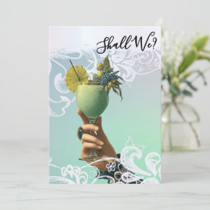 Convite *~* FOTO A101 Coquetel Ornate 2 DESPEDIDA DE SOLTE