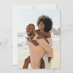 Convite Foto Alegre da Praia em Pastel