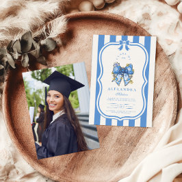 Convite Foto Arco Azul, Coquette Nursing School Gradu