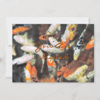 Foto Artística de Koi Pond