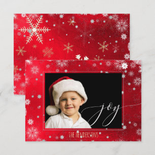 Convite Foto/Caligrafia de Natal PixDezines