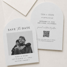 Convite Foto Casamento Save the Date Curvado