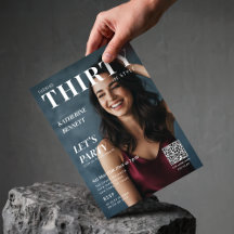 Foto da Capa da Revista Festa de 30 Anos Código QR