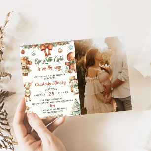 Convite Foto da Festa de Chá de fraldas do Partido dos Bis