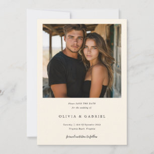 Convite Foto da Floresta Encantada Mínima Salve a Data