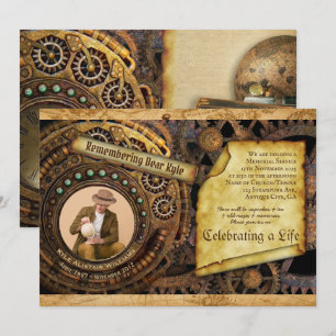 Convite Foto da Máquina de Tempo de Gear do Serviço de M