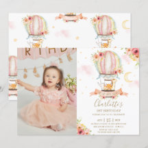 Foto da selva de primeiro aniversario de balão de 