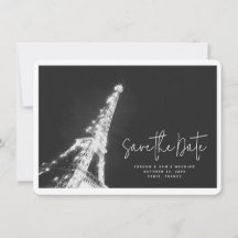 Foto da Torre Eiffel de Casamento de Paris Salva a