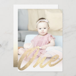 Convite Foto das raparigas Douradas de 1rua do Primeiro An