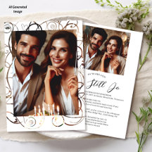 Foto de Aniversário de Casamento de Renovação de V