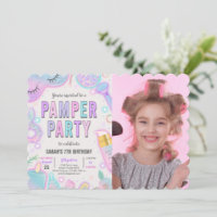 Foto de aniversário do Neon Pamper Spa Party
