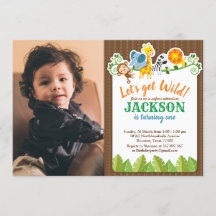 Foto de Aniversário do Safari Animal do Zoo Selgle