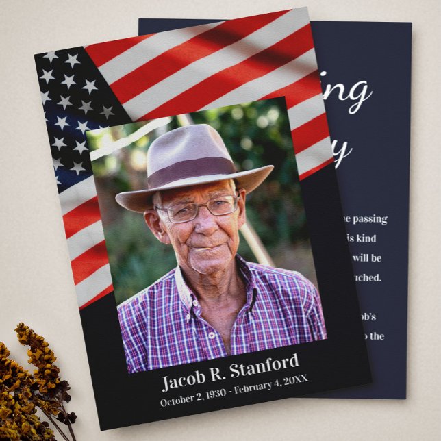 Convite Foto de Bandeira Americana que foi aprovada fora d (Criador carregado)