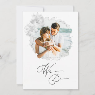 Convite *~* FOTO DE Casal Foral RSVP + QR AR AR6 Invólucro