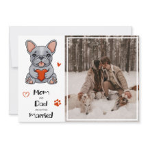 Foto de Casamento de Bulldog Francês Bestial