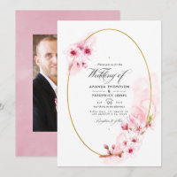Foto de casamento de cerejeira cor-de-rosa na prim