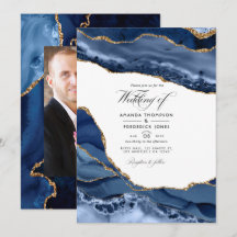 Foto de Casamento de Pedra Agata e marinho Dourada