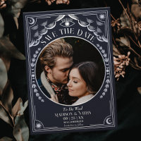 Foto de Casamento Gótico de Silver Tarot Salvar Da