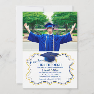 Convite Foto de Diploma