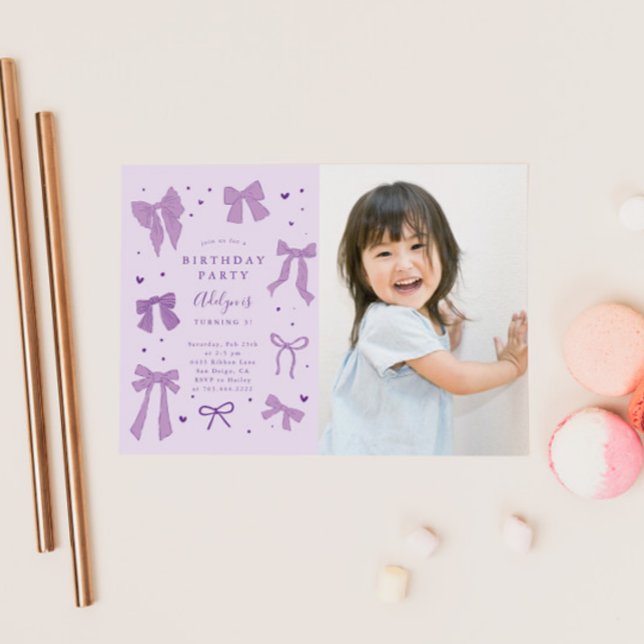 Convite Foto de Festa de aniversário de Arcos coquetéis ro (Criador carregado)