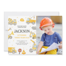 Foto de Festa de aniversário de Caminhão de Constr