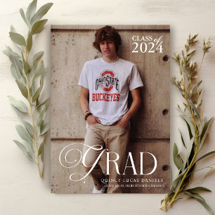 Convite Foto de Formando Personalizado - Graduação Moderna