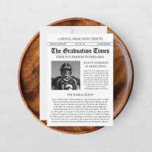 Foto de Jornal de Futebolista Moderno na Formatura