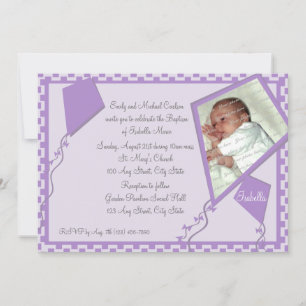 Convite Foto de Kites/ Baptismo