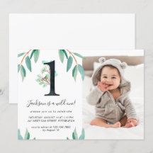 Foto de Partido de Um primeiro aniversario Selvage