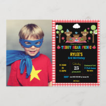 Foto de primeiro aniversario de Teddy Bear