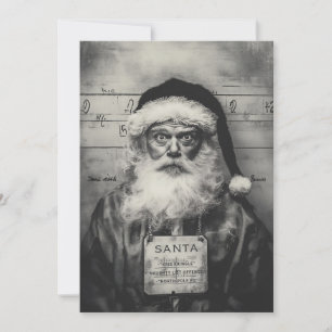 Convite Foto de Santa Claus: Lista Travessa deu errado