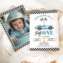 Foto do Aniversário de 1 ano do Menino com carro d
