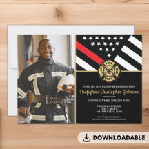 Foto do Bombeiro Bombeiro Foto de Graduação da Aca