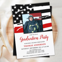 Foto do Bombeiro Thin Red Line