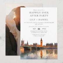 Foto do Casamento em Londres Feliz para Sempre