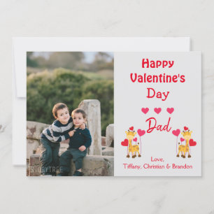 Convite Foto do feliz dia de os namorados Safari