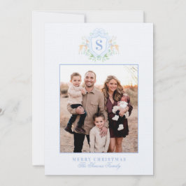 Convite Foto do Monograma da Terra do Natal do Grande Milê