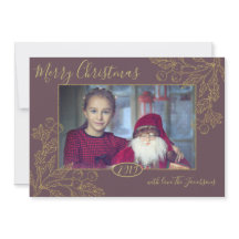 Foto do Ouro Foil Winter Berries