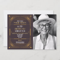 Foto do partido Art Deco Birthday Gatsby, de 1920