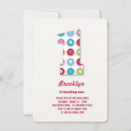 Convite Foto do Partido do primeiro aniversario dos Pontos