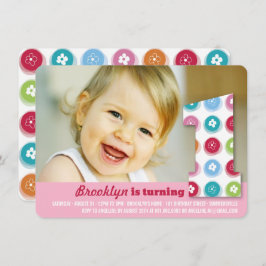 Convite Foto do Partido do primeiro aniversario dos Pontos