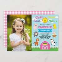 Foto do primeiro aniversario de Animais de Criação