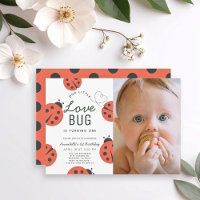 Foto do primeiro aniversario Ladybug Girl do Inset